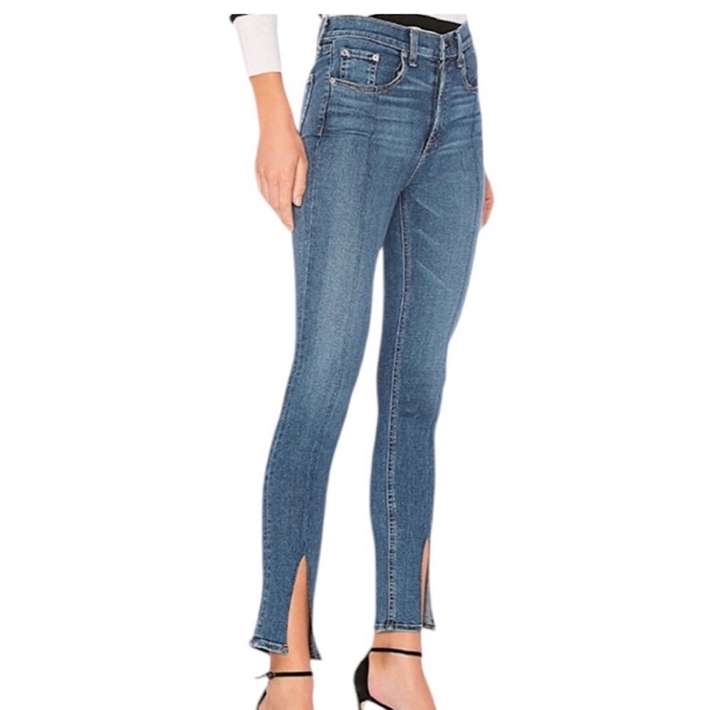 Rag & Bone Yuki Skinny Split
Hem Jeans - Picture 9 of 10